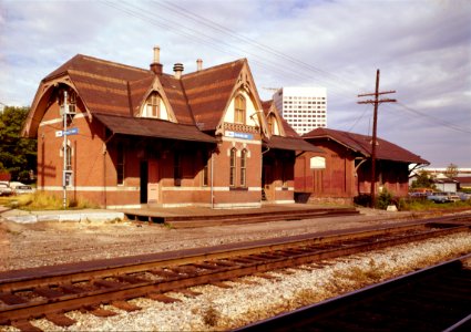 Rockville MD B&O station 1978