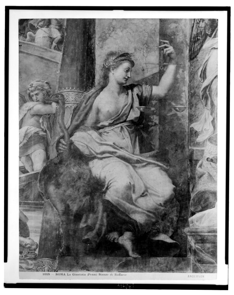 Roma, la giustizia (Penni) stanze di Raffaele - Anderson. LCCN2003668349