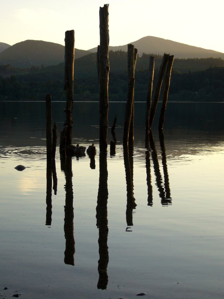 Derwentwater port sunset