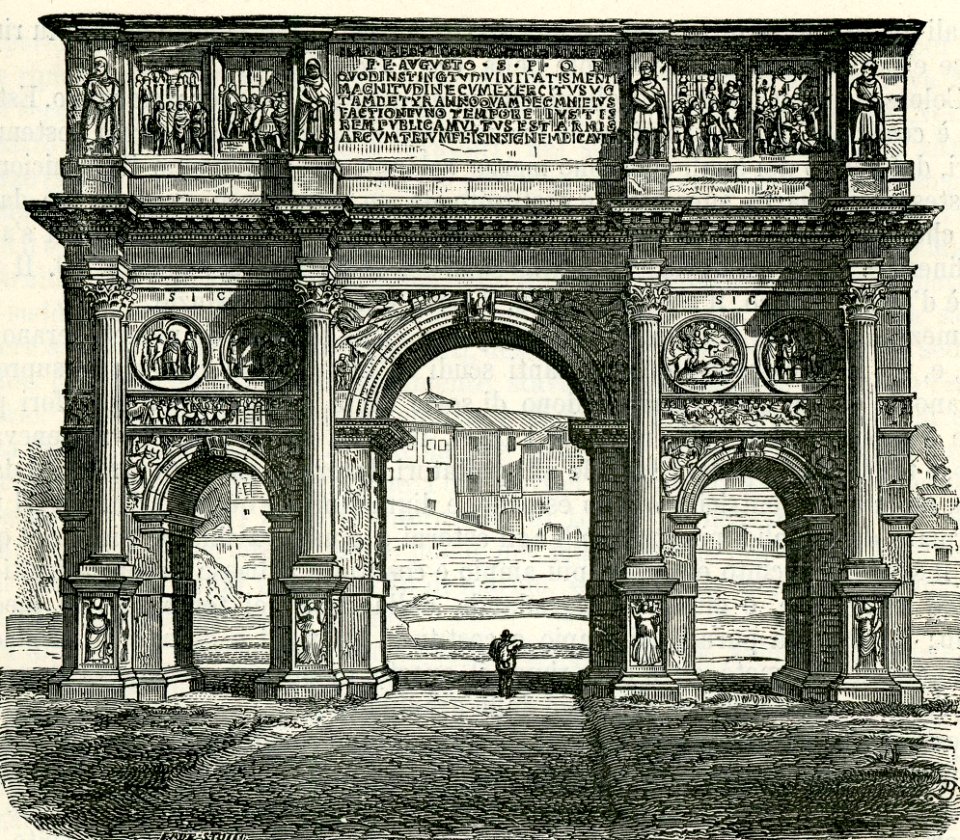 Roma arco di Costantino