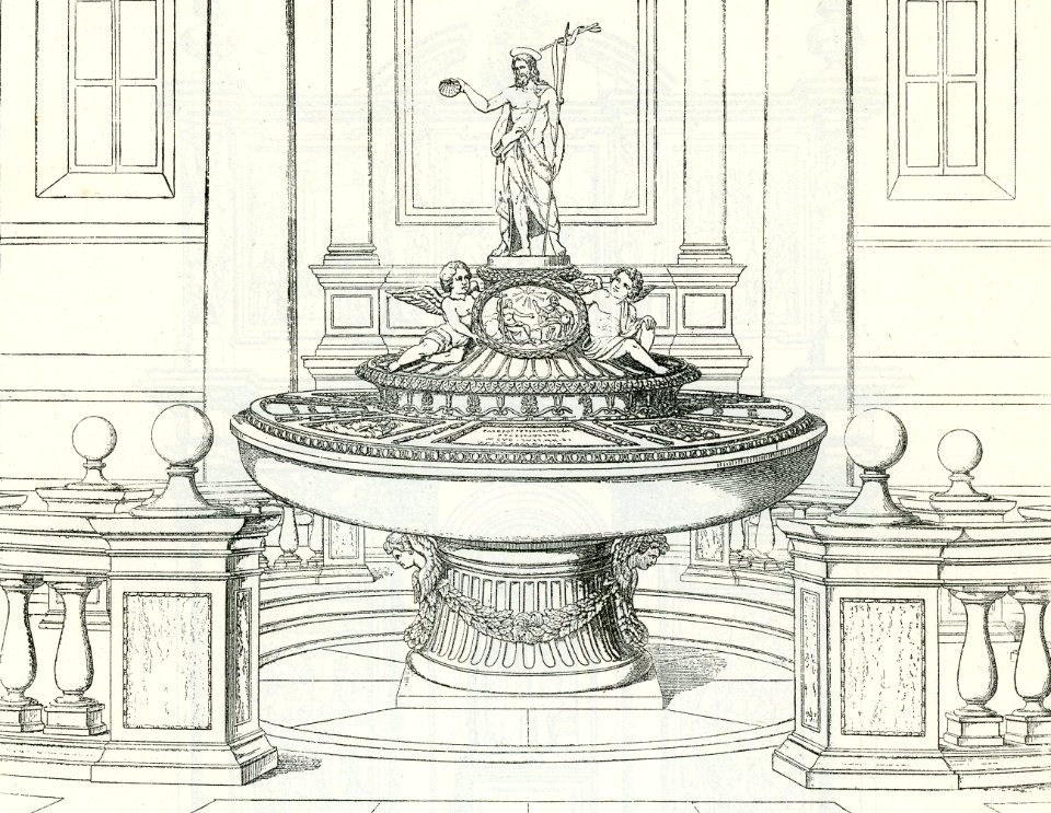 Roma Battistero della Basilica di S Maria Maggiore