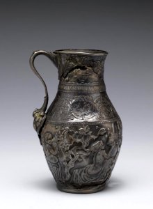 Roman - Amphora with Bacchic Scenes - Walters 57708 - Left
