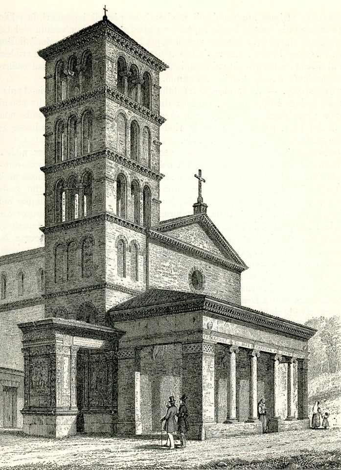 Roma chiesa di San Giorgio in Velabro