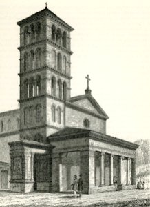 Roma chiesa di San Giorgio in Velabro