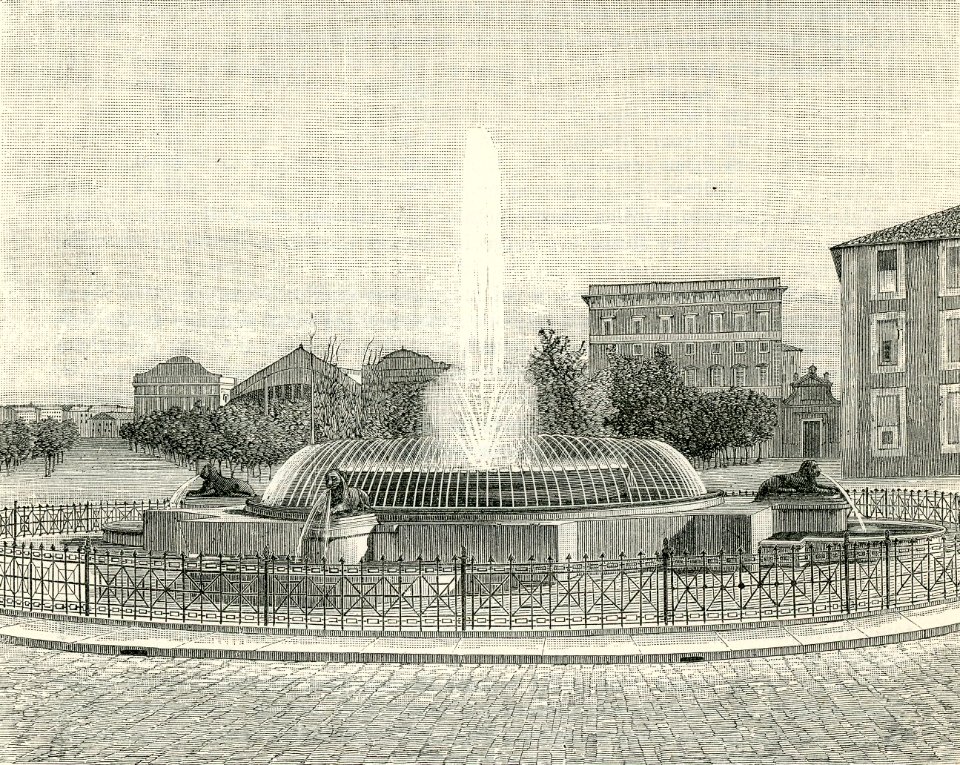 Roma fontana dell’Acqua Marcia