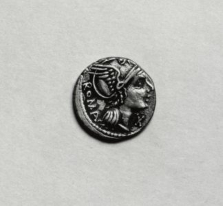 Roman - Coin with Denarius with Roma - Walters 59763