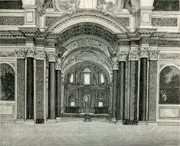 Roma interno della chiesa di Santa Maria degli Angeli photo