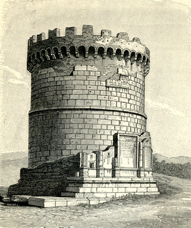 Roma Mausoleo di Plauzio Lucano
