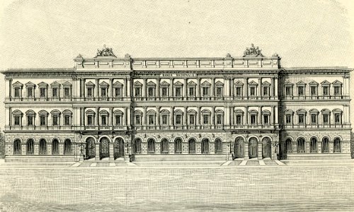 Roma Palazzo della Banca Nazionale photo