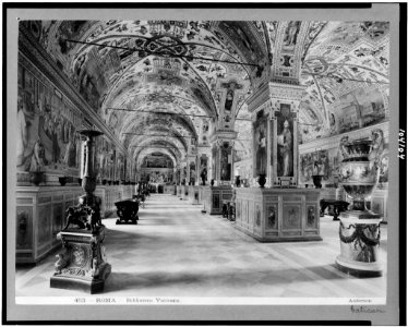 Roma. Biblioteca Vaticana - Anderson. LCCN91783868