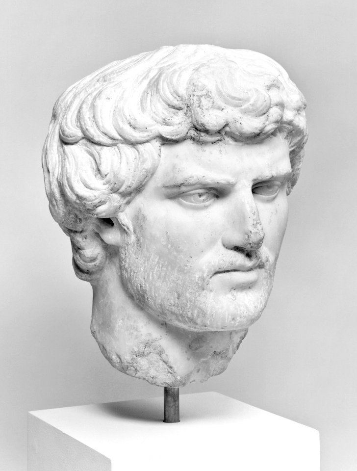 Roman - Male Portrait Head - Walters 2310 - Three Quarter Right