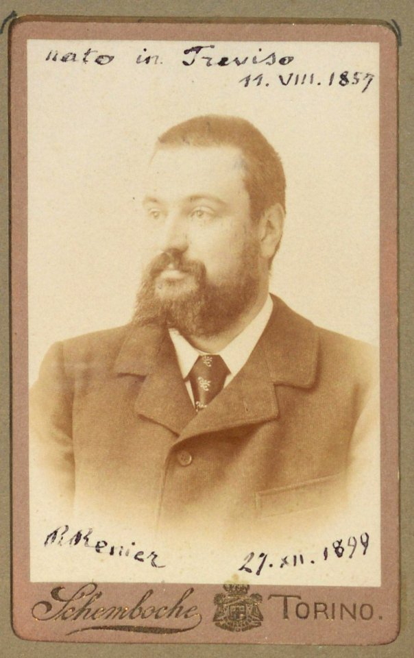 Rodolfo Renier, ante 1899 - Accademia delle Scienze di Torino 0042