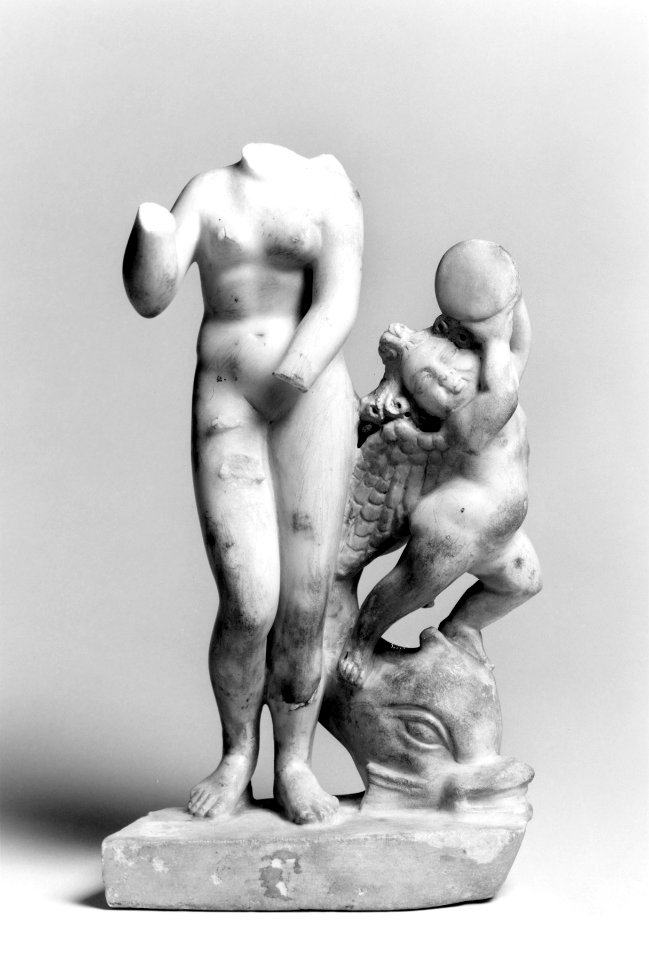 Roman - Statuette of Aphrodite with Eros - Walters 23101