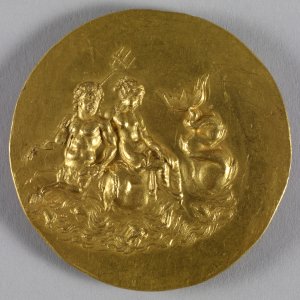Roman - Medallion with Olympias - Walters 592 - Reverse photo