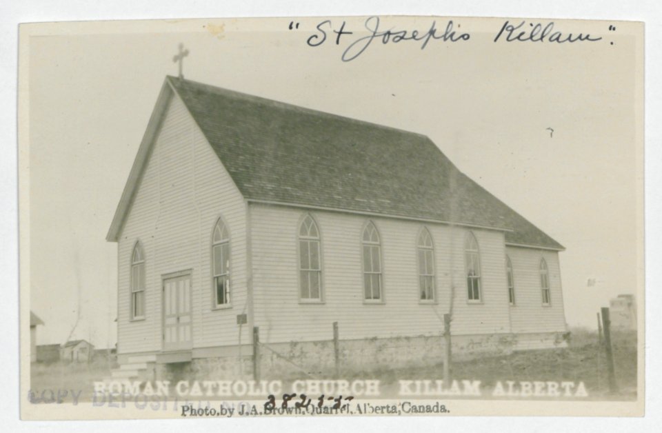 Roman Catholic Church, Killam, Alberta (HS85-10-38255) original