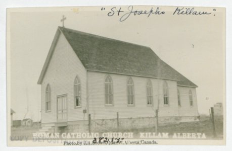 Roman Catholic Church, Killam, Alberta (HS85-10-38255) original photo