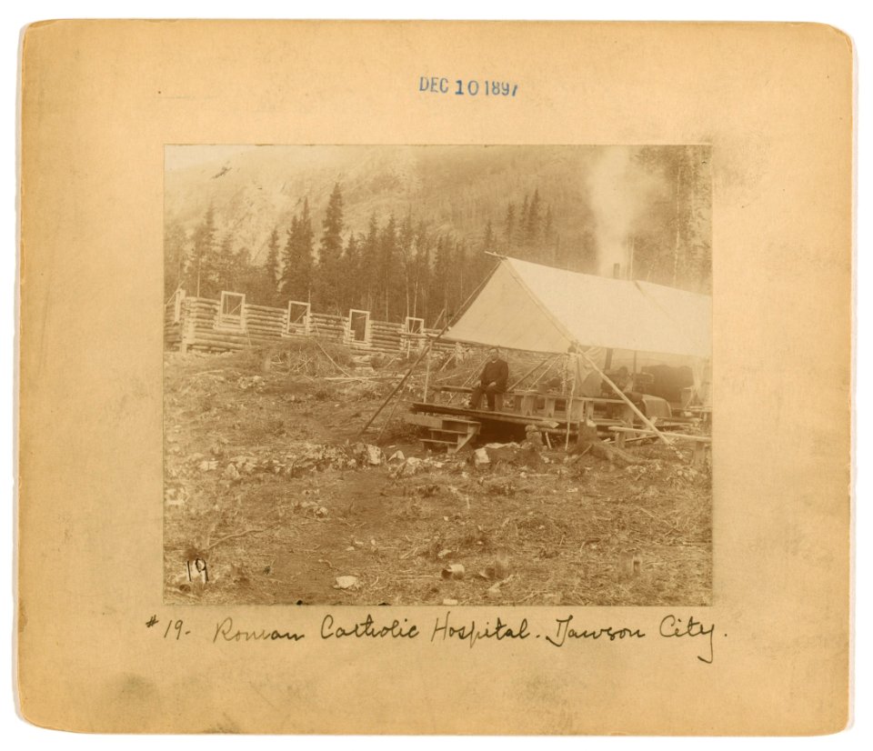 Roman Catholic hospital, Dawson City LCCN2005680643