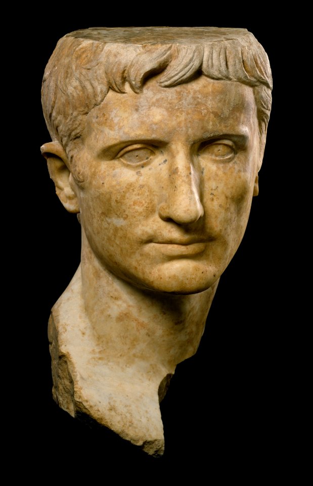 Roman - Portrait of Emperor Augustus - Walters 2321