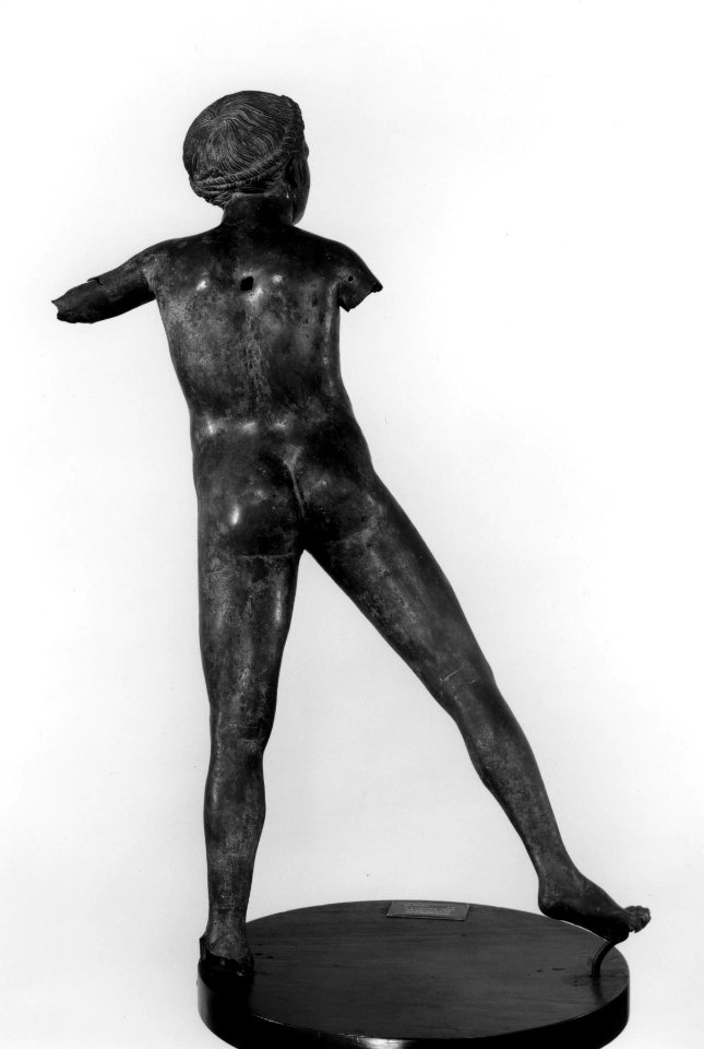 Roman - Statue of a Boy - Walters 2371 - Back