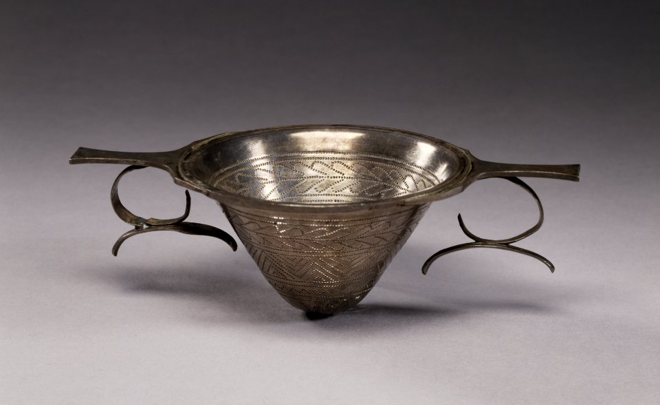 Roman - Wine Strainer - Walters 571814 - Three Quarter