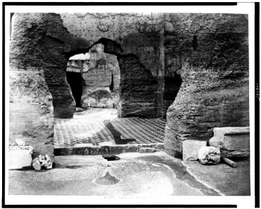 Rome. Baths of Caracalla LCCN92501495