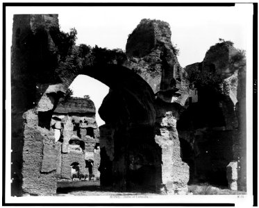 Rome. Baths of Caracalla LCCN92501500