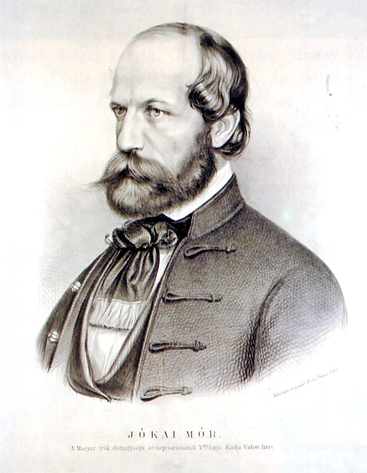 Rohn Portrait of Mór Jókai 1860
