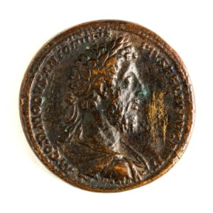 Romerskt bronsmynt på Commodus, 231-235 - Skoklosters slott - 110661