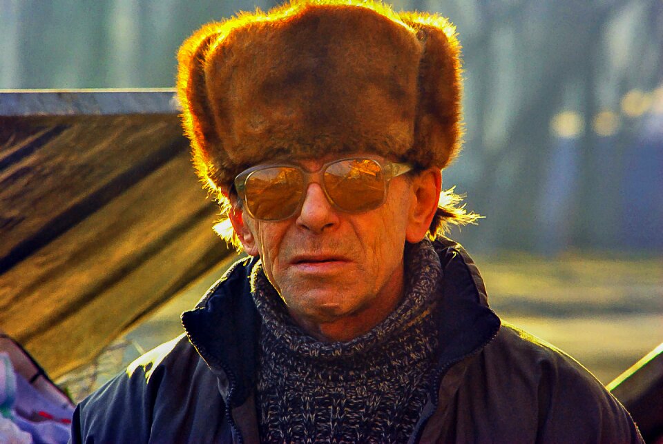 Glasses cap winter