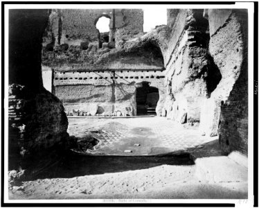 Rome. Baths of Caracalla LCCN92501494