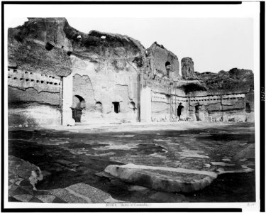 Rome. Baths of Caracalla LCCN92501496