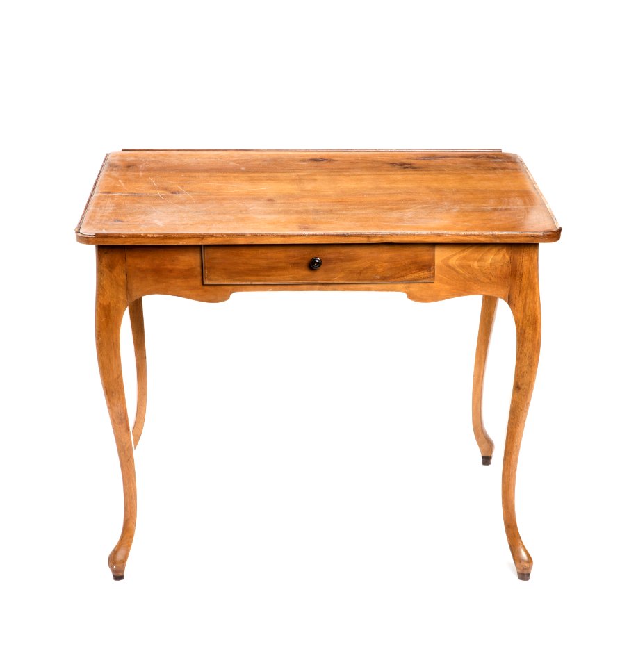 Rokoko bord av valnötsträ, 1700-talets sista hälft - Hallwylska museet - 108491