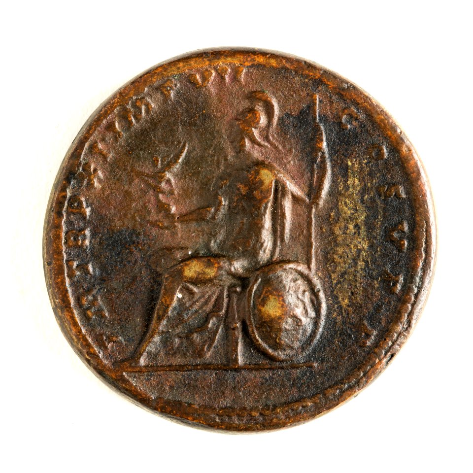 Romerskt bronsmynt, 231-235 - Skoklosters slott - 110662