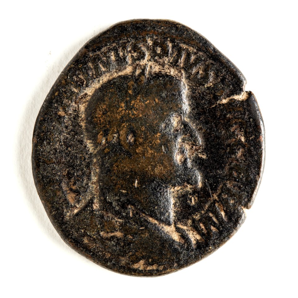 Romerskt bronsmynt, Maximinus Thrax, 235-238 - Skoklosters slott - 110675