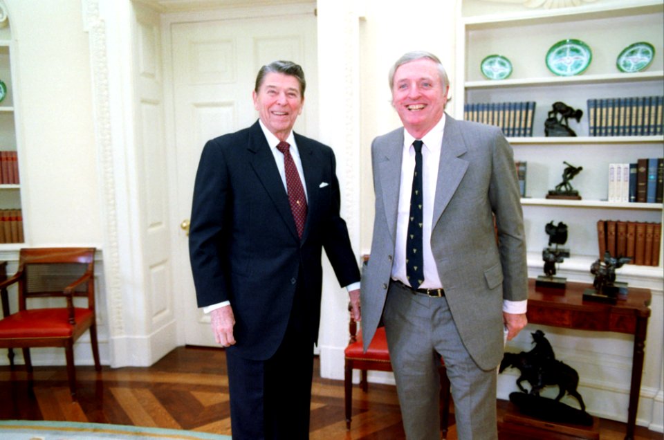 Ronald Reagan and William Buckley