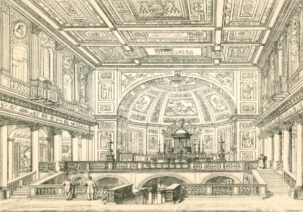 Roma Chiesa di San Martino ai Monti veduta della parte superiore