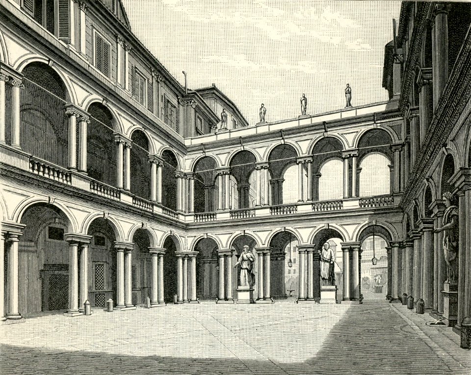 Roma interno del palazzo Borghese