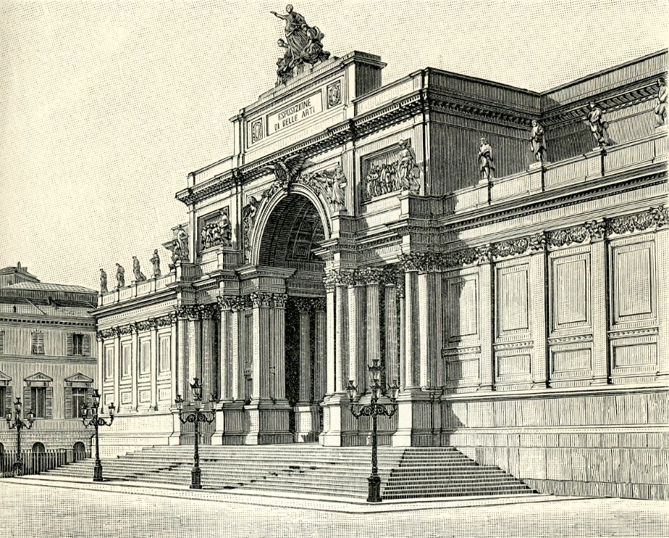 Roma Palazzo delle Belle Arti