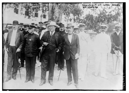 Roosevelt at Naval School - Rio Janeiro LCCN2014695333