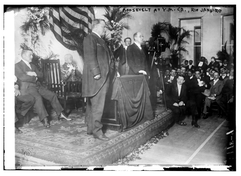 Roosevelt at Y.M.C.A. Rio Janeiro LCCN2014695327