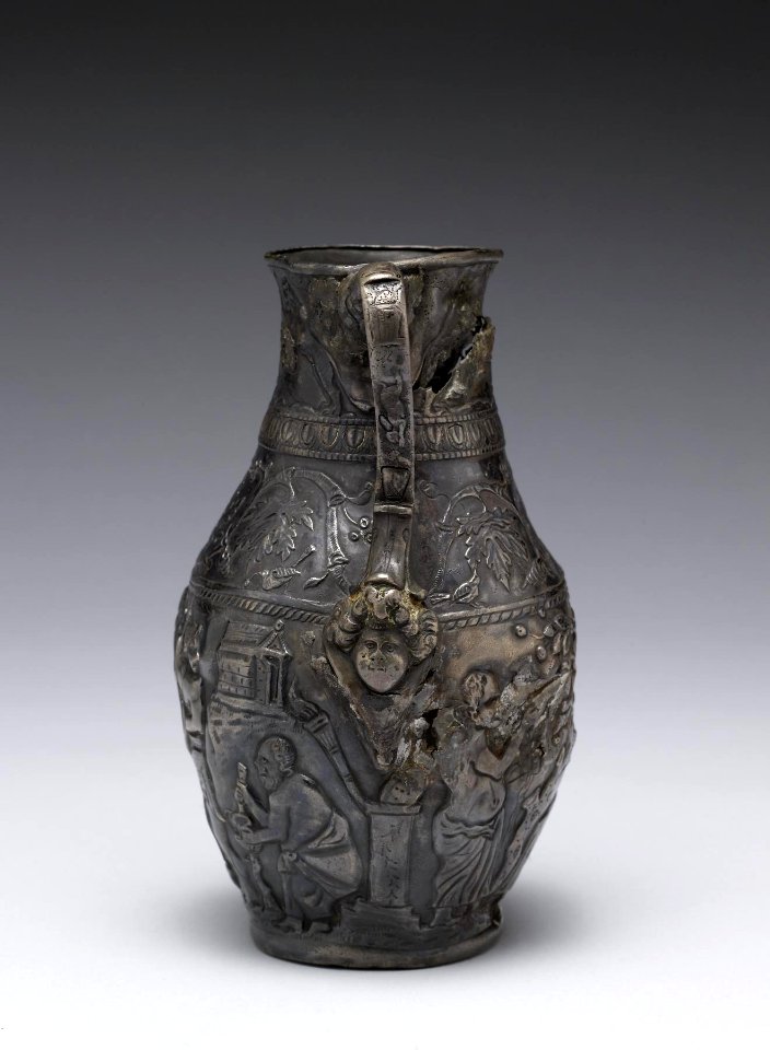 Roman - Amphora with Bacchic Scenes - Walters 57708 - Back