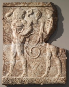 Roman - Apollo and Herakles Fighting Over the Tripod - Walters 23164
