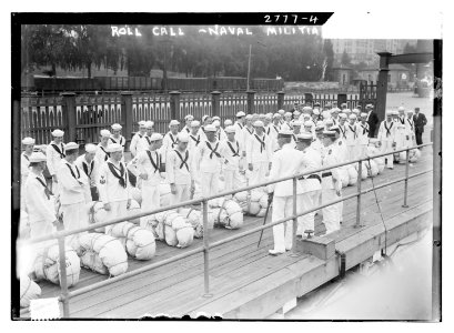 Roll Call - Naval Militia LCCN2014693732