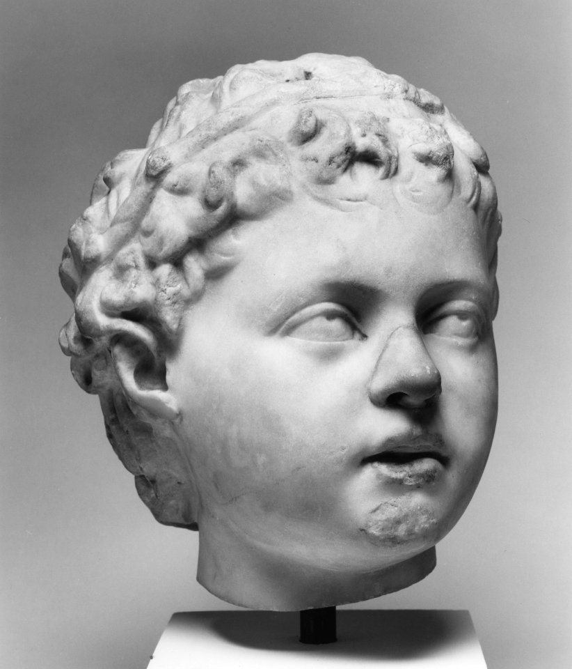 Roman - Head of a Satyr - Walters 23126 - Three Quarter