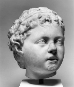 Roman - Head of a Satyr - Walters 23126 - Three Quarter