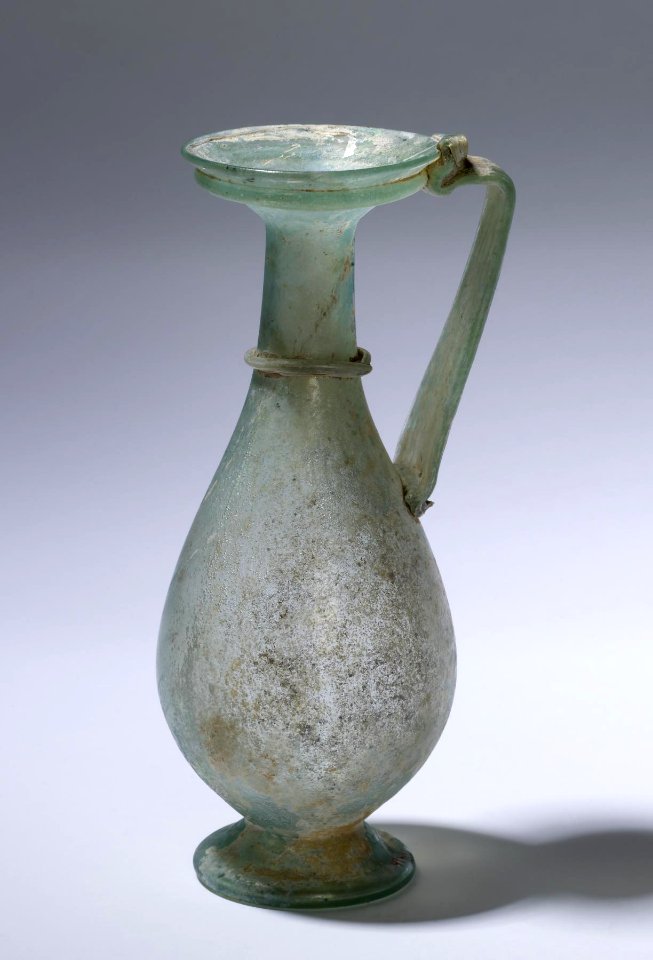 Roman - Jug with Composite Handle - Walters 47411 - Three Quarter Right