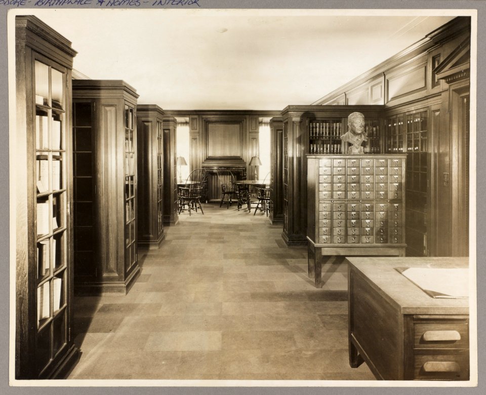 Roosevelt House, New York Memorial library. LCCN2013649605