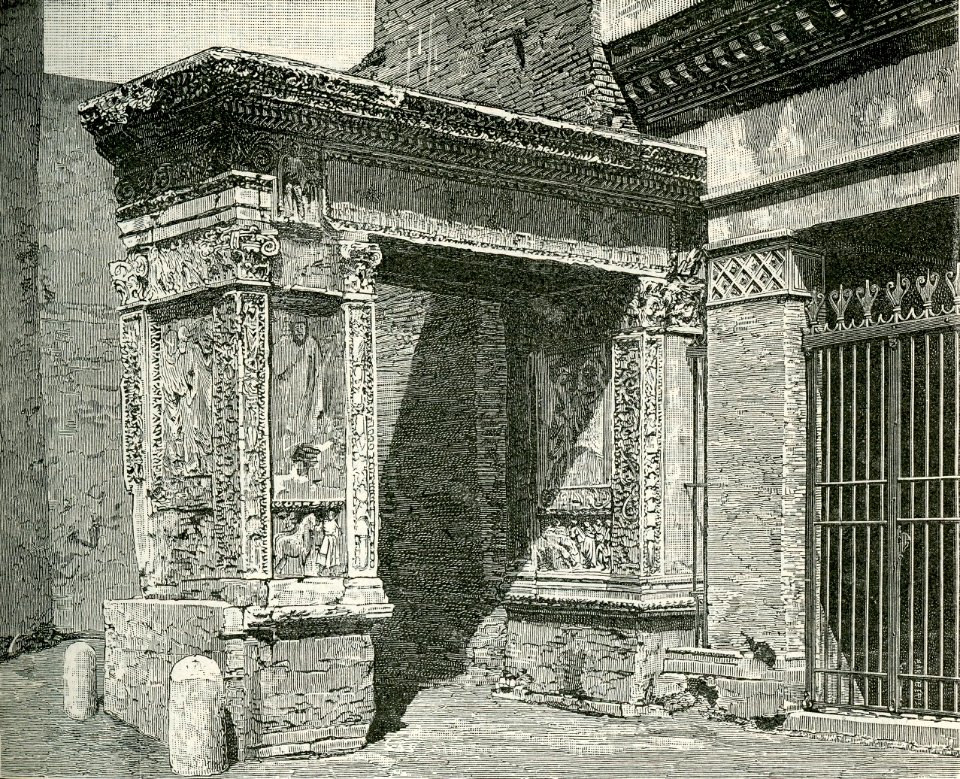 Roma arco degli Argentari