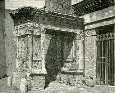 Roma arco degli Argentari