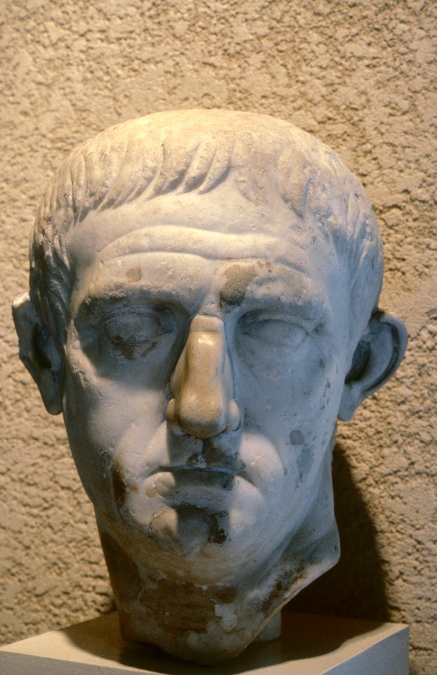 Roman - Portrait of Emperor Nero, Re-Carved as Claudius - Walters 23118 - Three Quarter